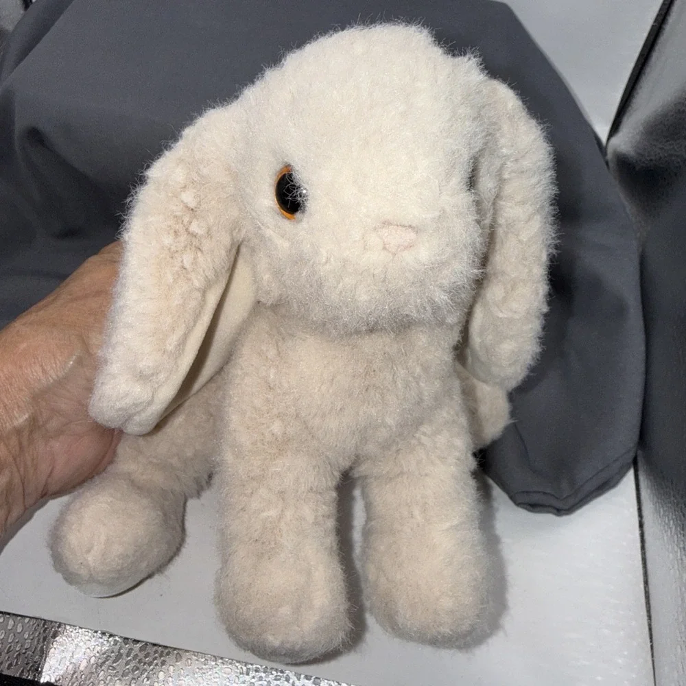 Douglas Cuddle Toys  Floppy Ear Bunny Rabbit Plush Beige